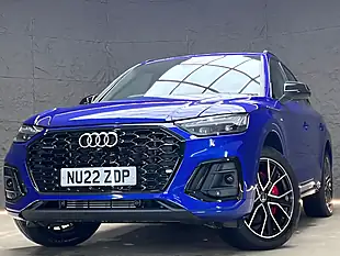 Used 2022 Audi Q5 Edition 1 Blue - Interior and Exterior details 4
