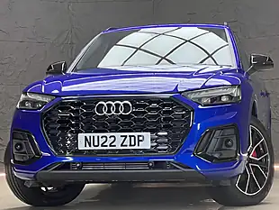 Used 2022 Audi Q5 Edition 1 Blue - Interior and Exterior details 5