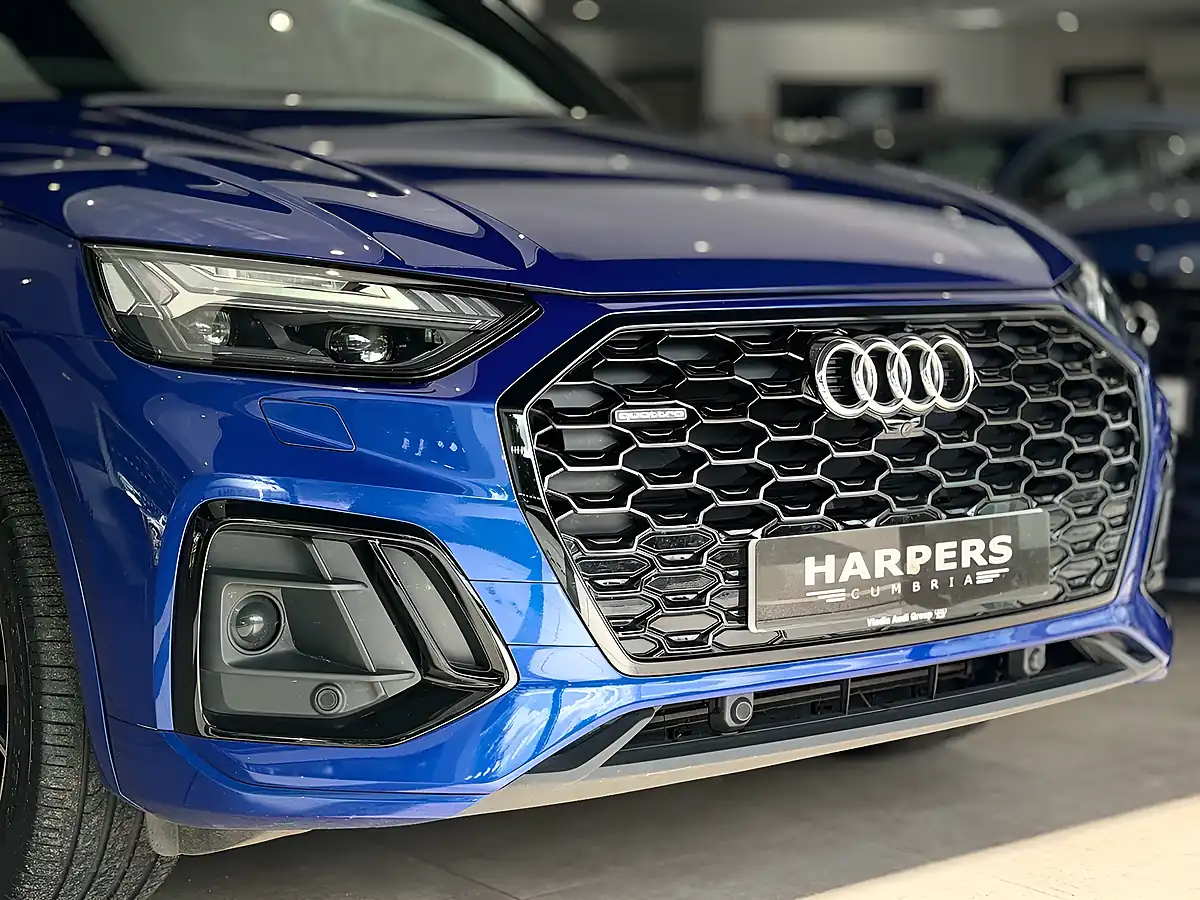 Used 2022 Audi Q5 Edition 1 Sportback Blue - Interior and Exterior details 10