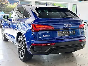 Used 2022 Audi Q5 Edition 1 Sportback Blue - Interior and Exterior details 5