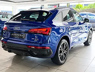 Used 2022 Audi Q5 Edition 1 Sportback Blue - Interior and Exterior details 9