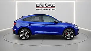 Used 2022 Audi Q5 Edition 1 Sportback Blue - Interior and Exterior details 3