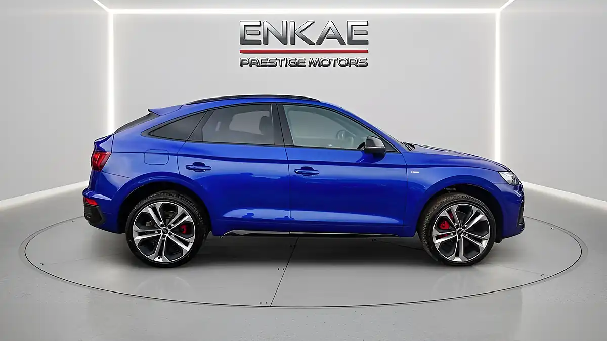 Used 2022 Audi Q5 Edition 1 Sportback Blue - Interior and Exterior details 3