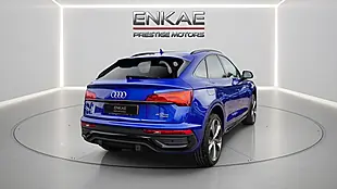 Used 2022 Audi Q5 Edition 1 Sportback Blue - Interior and Exterior details 4