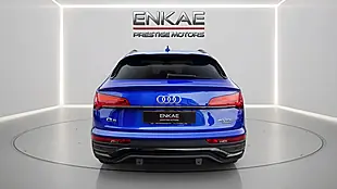 Used 2022 Audi Q5 Edition 1 Sportback Blue - Interior and Exterior details 5