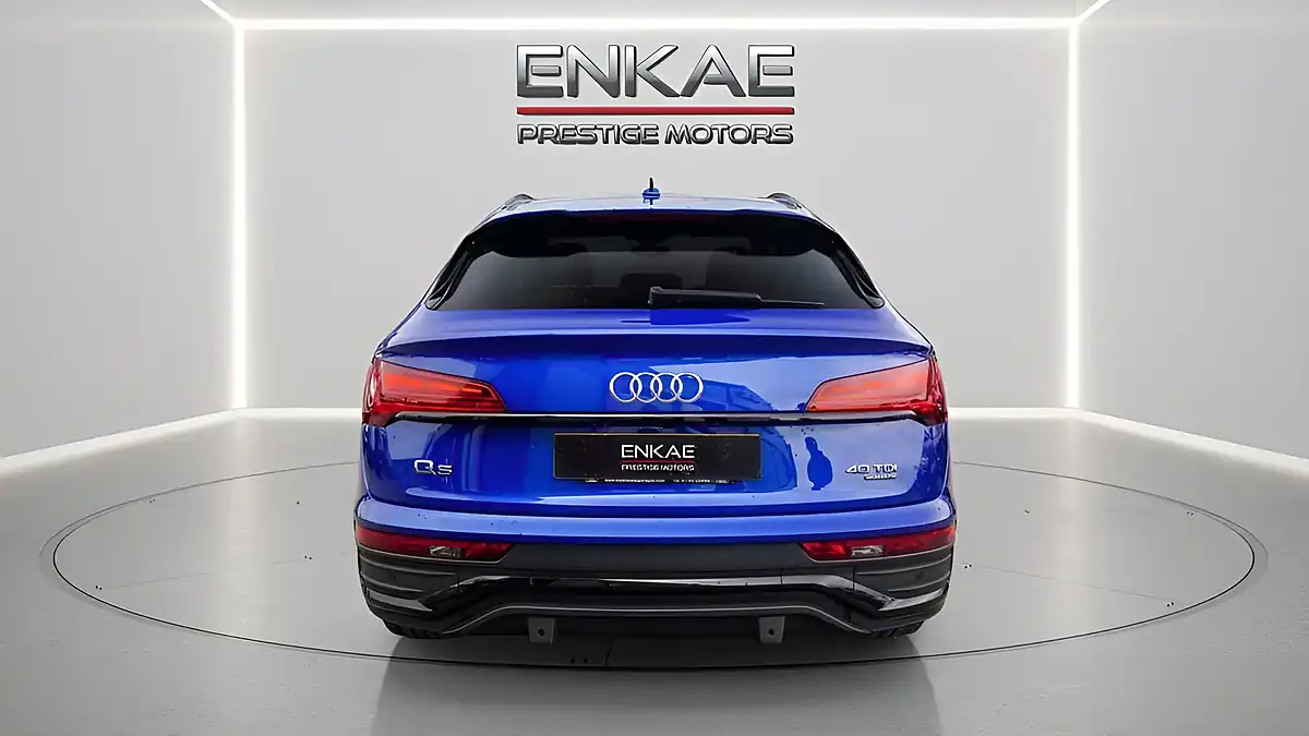 Used 2022 Audi Q5 Edition 1 Sportback Blue - Interior and Exterior details 5