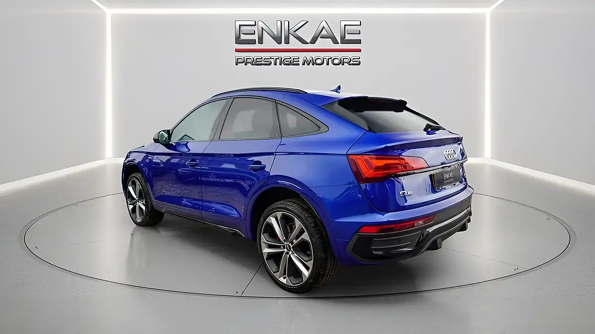 Used 2022 Audi Q5 Edition 1 Sportback Blue - Interior and Exterior details 6