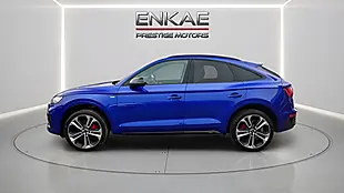 Used 2022 Audi Q5 Edition 1 Sportback Blue - Interior and Exterior details 7