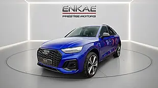 Used 2022 Audi Q5 Edition 1 Sportback Blue - Interior and Exterior details 8