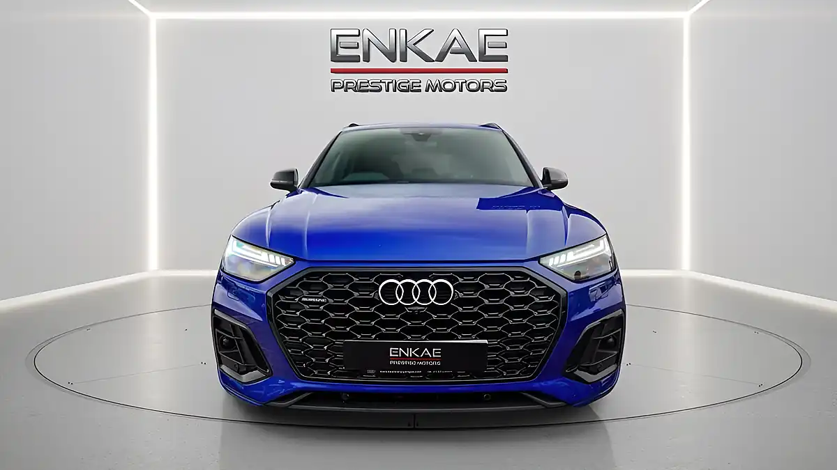 Used 2022 Audi Q5 Edition 1 Sportback Blue - Interior and Exterior details 9