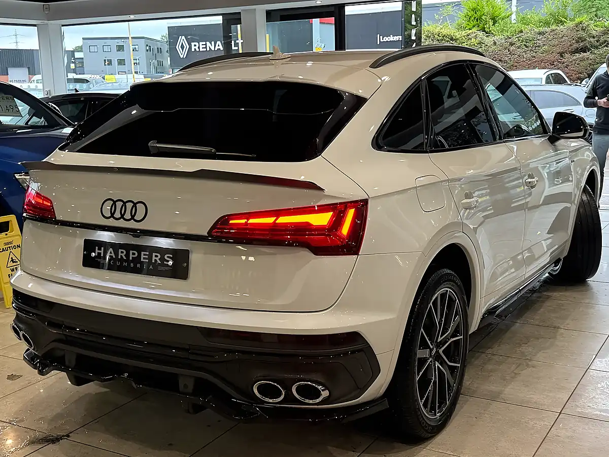 Used 2022 Audi Q5 Edition 1 Sportback White - Interior and Exterior details 2