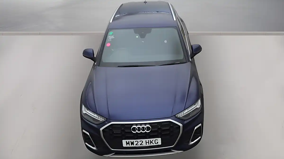 Used 2022 Audi Q5 S Line Blue - Interior and Exterior details 11