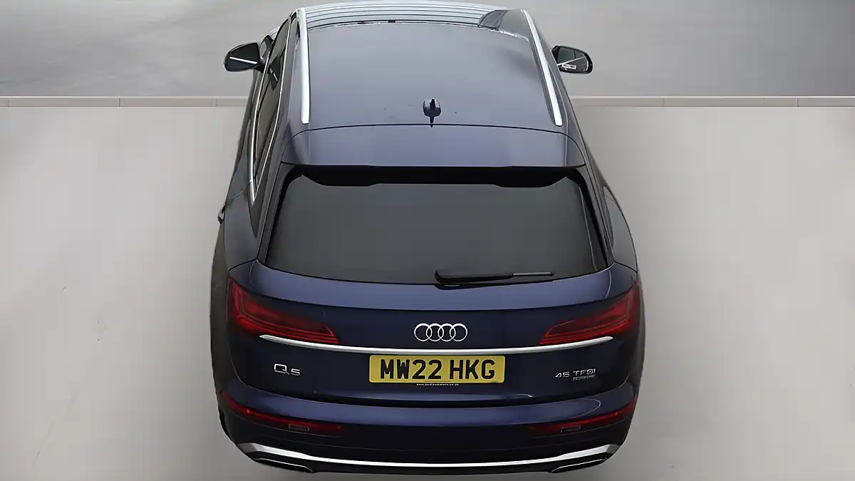 Used 2022 Audi Q5 S Line Blue - Interior and Exterior details 12