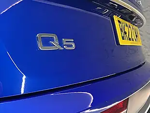 Used 2022 Audi Q5 S Line Sportback Blue - Interior and Exterior details 15