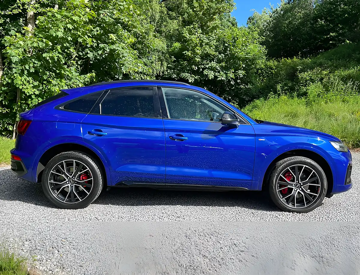 Used 2022 Audi Q5 Sportback S Line Edition 1 Navarra Blue - Interior and Exterior details 2