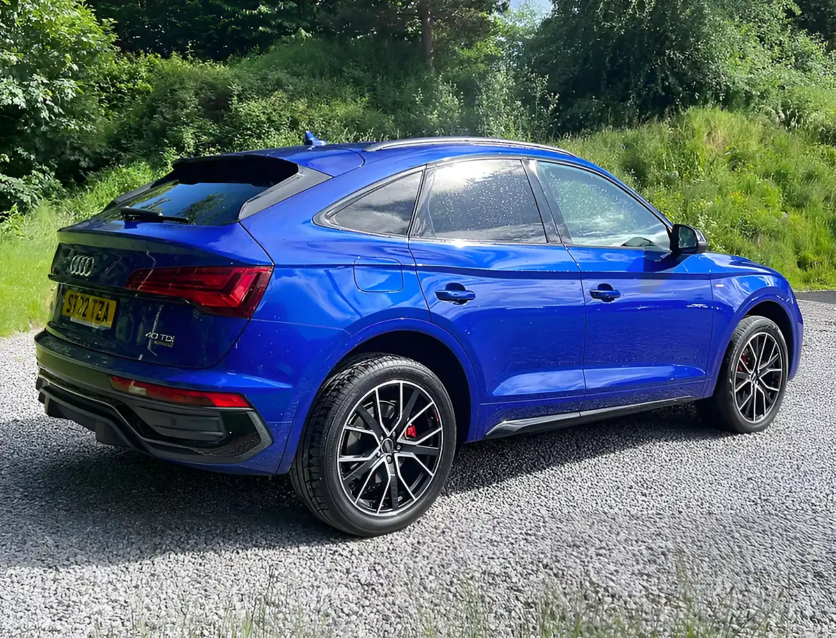 Used 2022 Audi Q5 Sportback S Line Edition 1 Navarra Blue - Interior and Exterior details 3