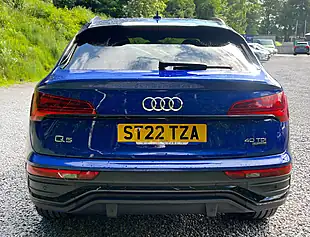 Used 2022 Audi Q5 Sportback S Line Edition 1 Navarra Blue - Interior and Exterior details 4