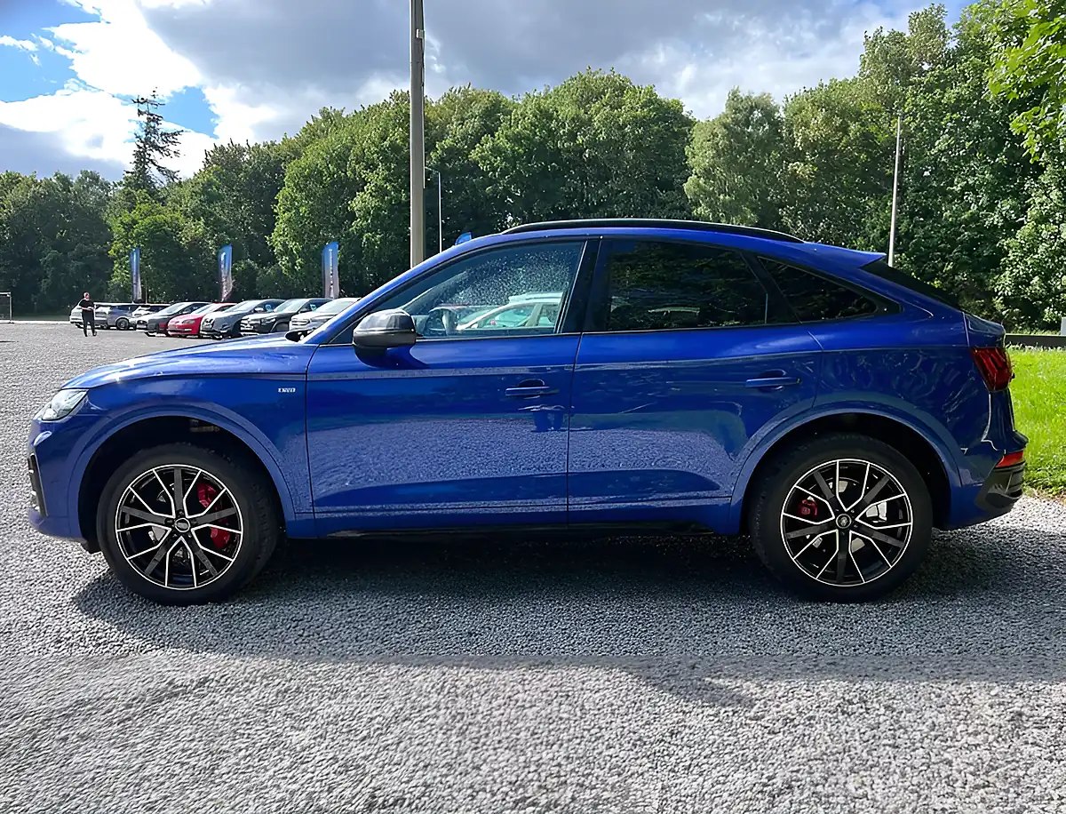 Used 2022 Audi Q5 Sportback S Line Edition 1 Navarra Blue - Interior and Exterior details 6