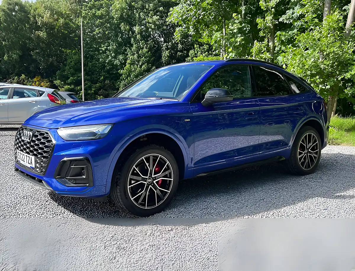 Used 2022 Audi Q5 Sportback S Line Edition 1 Navarra Blue - Interior and Exterior details 7