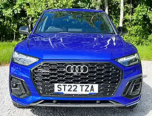 Used 2022 Audi Q5 Sportback S Line Edition 1 Navarra Blue - Interior and Exterior details 8
