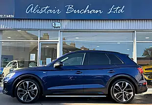 Used 2022 Audi Q5 Vorsprung Navarra Blue - Interior and Exterior details 2