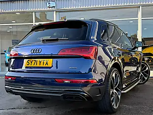 Used 2022 Audi Q5 Vorsprung Navarra Blue - Interior and Exterior details 3