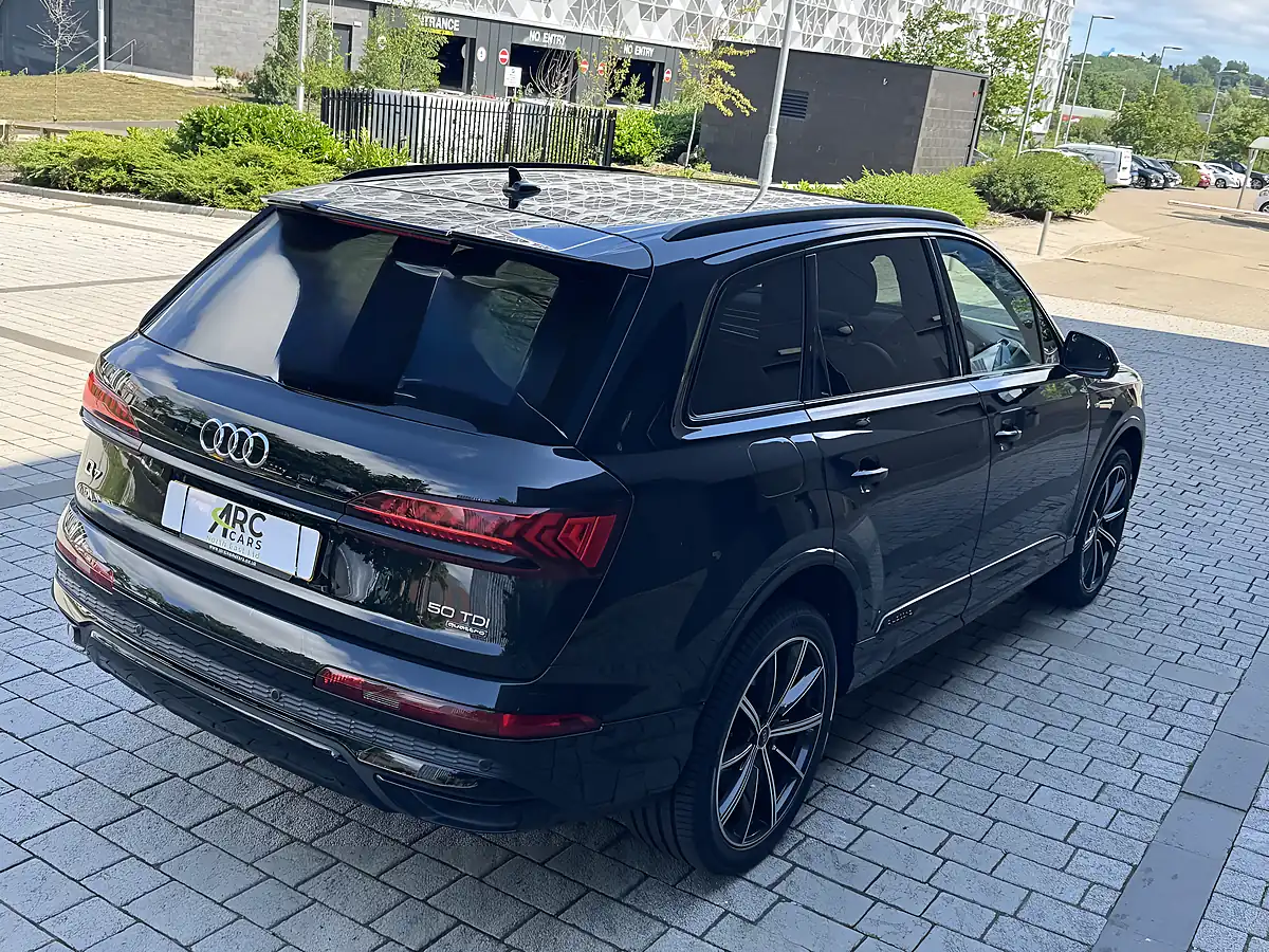 Used 2022 Audi Q7 Black Edition Black - Interior and Exterior details 13