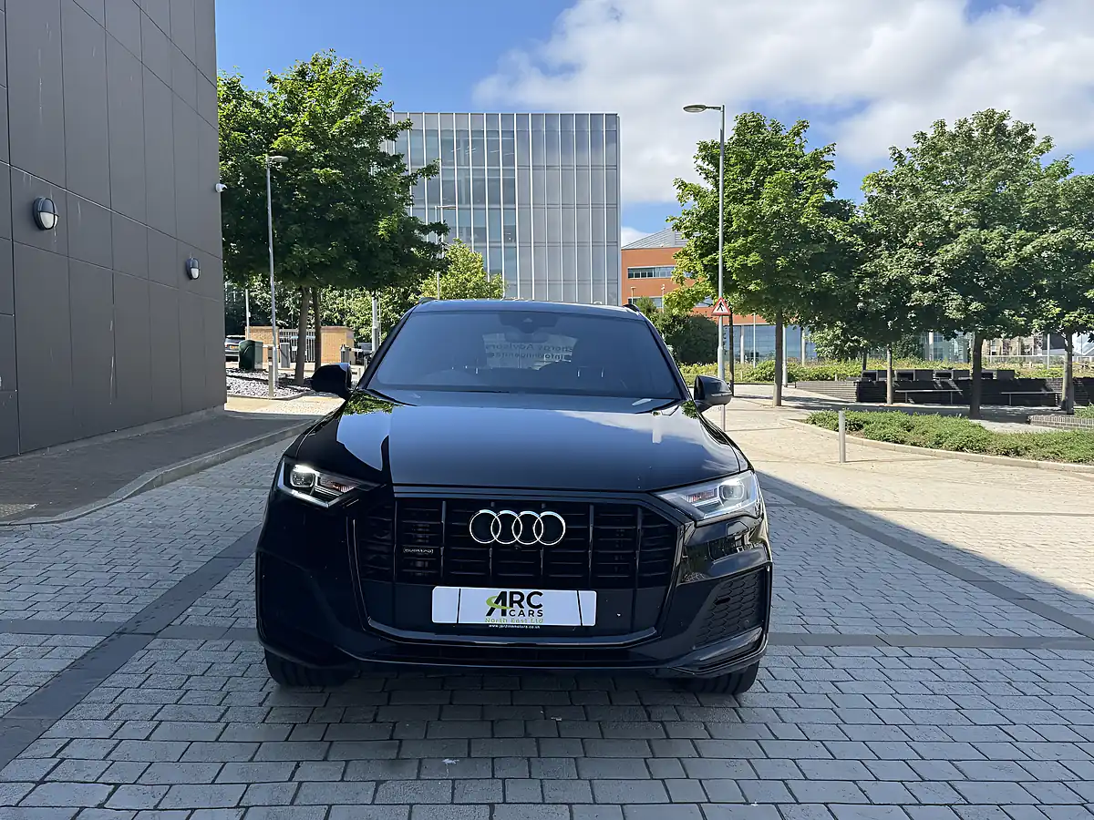 Used 2022 Audi Q7 Black Edition Black - Interior and Exterior details 2