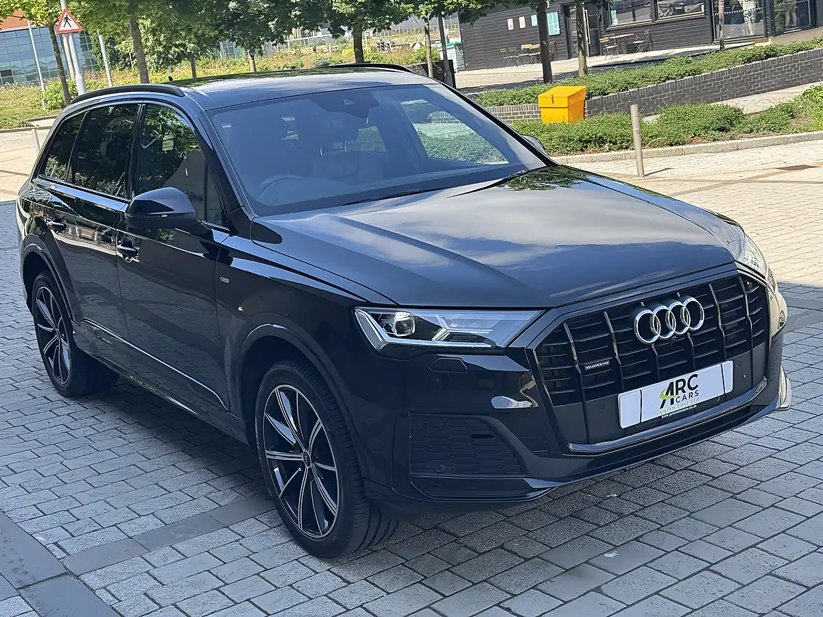 Used 2022 Audi Q7 Black Edition Black - Interior and Exterior details 3