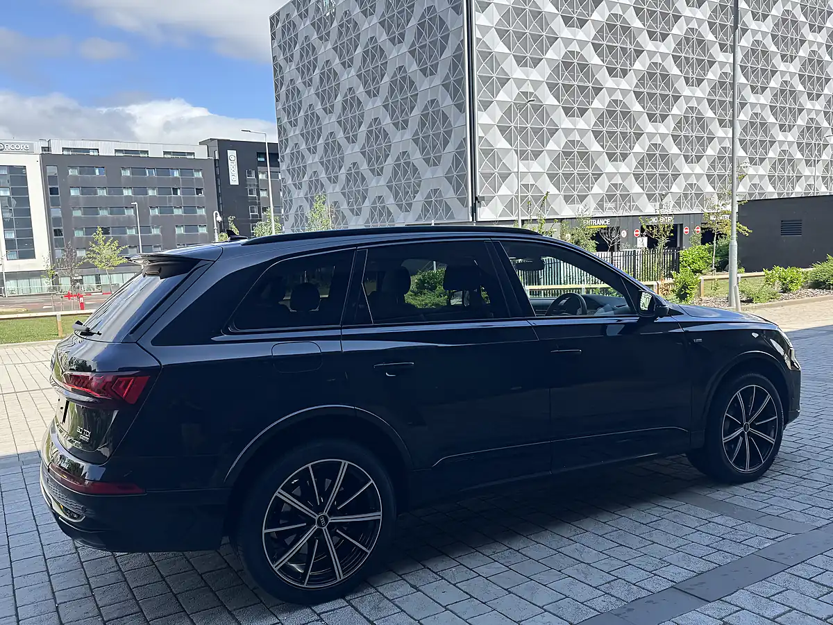 Used 2022 Audi Q7 Black Edition Black - Interior and Exterior details 5