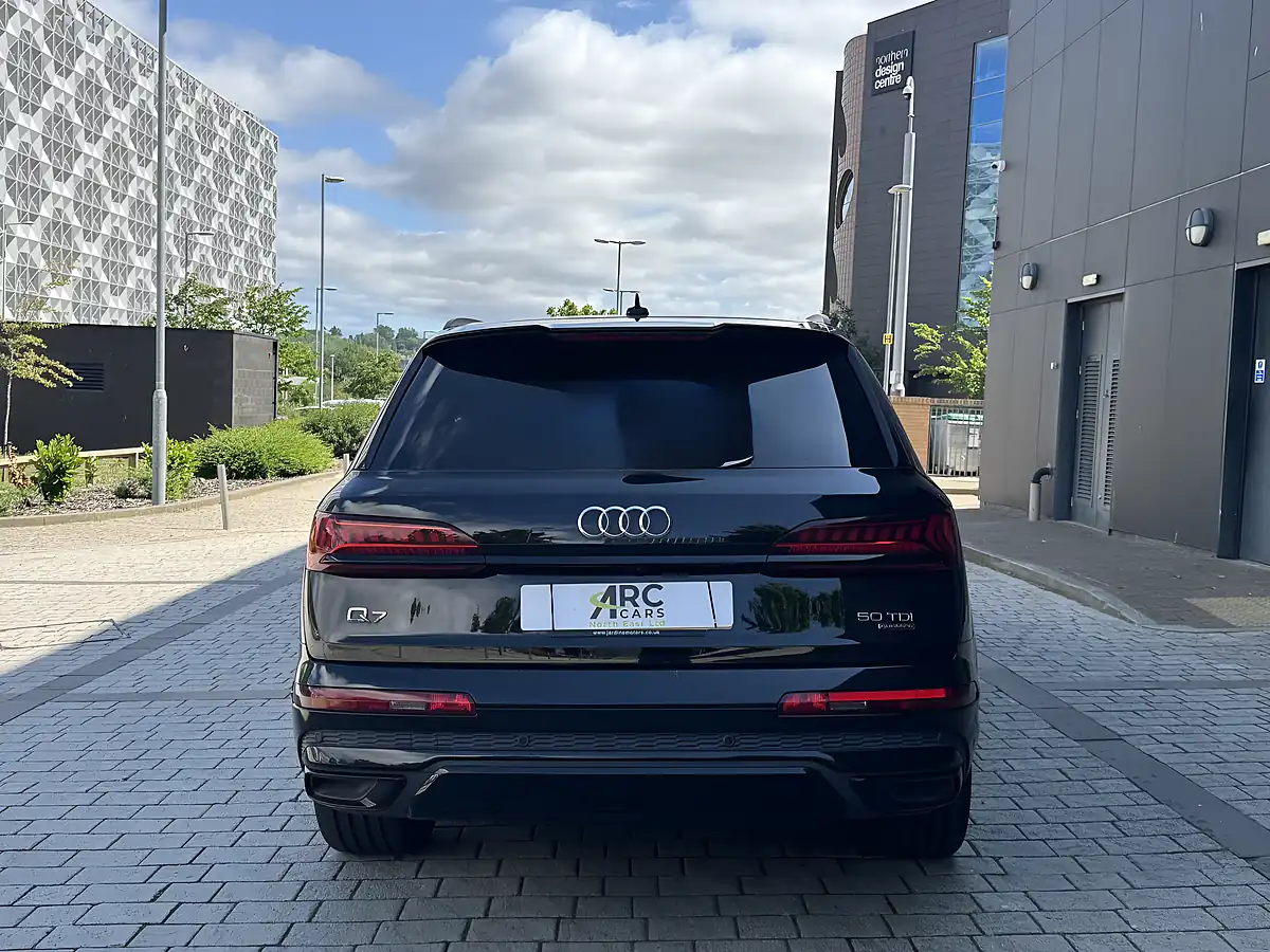 Used 2022 Audi Q7 Black Edition Black - Interior and Exterior details 7