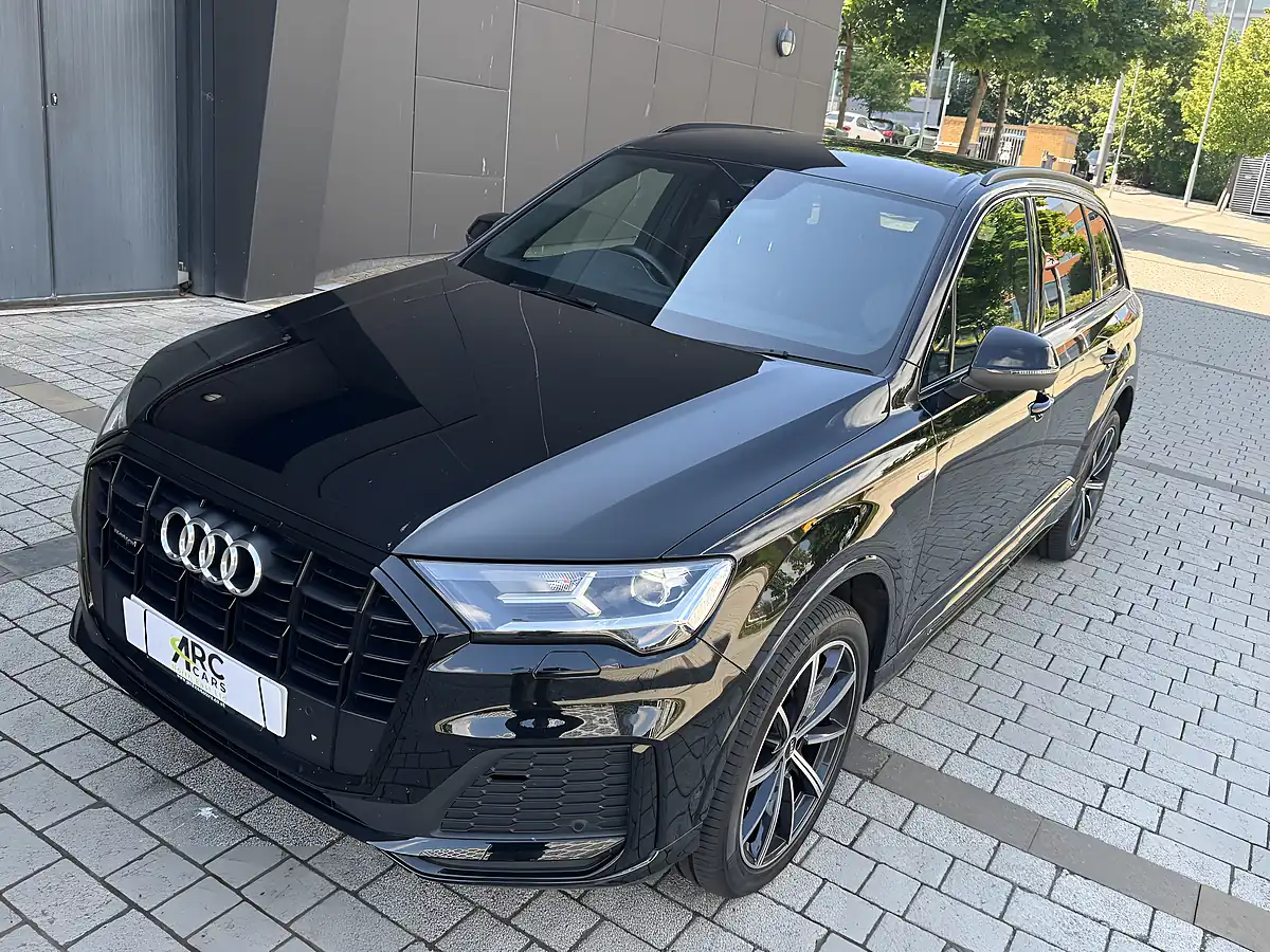 Used 2022 Audi Q7 Black Edition Black - Interior and Exterior details 9