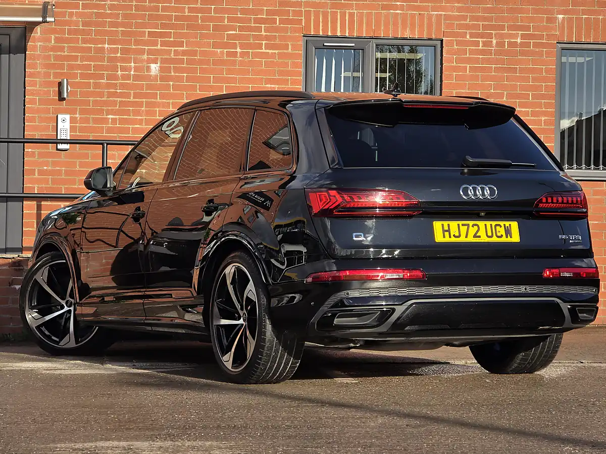 Used 2022 Audi Q7 Black Edition Black - Interior and Exterior details 2