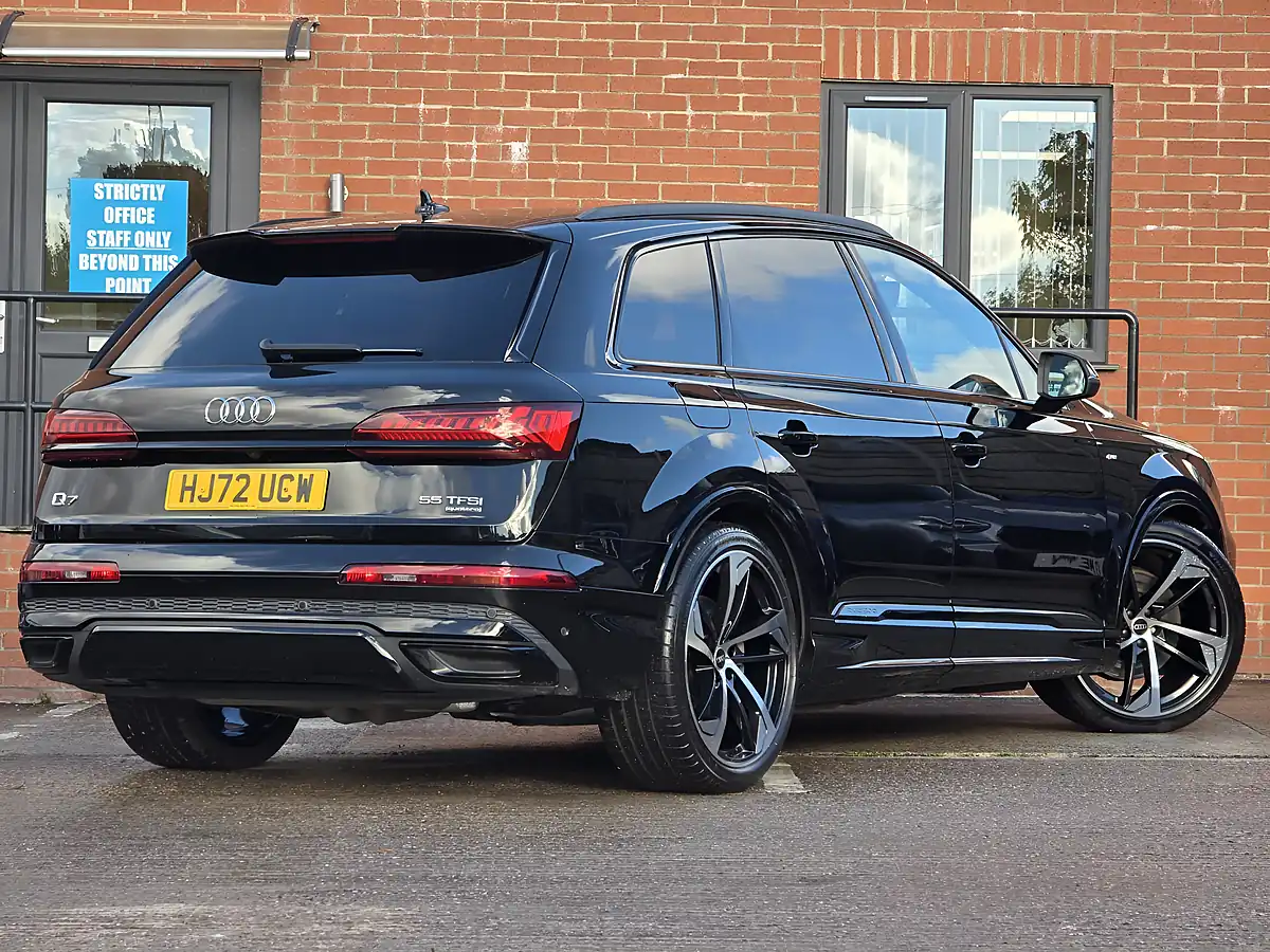 Used 2022 Audi Q7 Black Edition Black - Interior and Exterior details 6