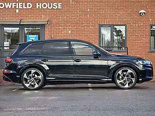 Used 2022 Audi Q7 Black Edition Black - Interior and Exterior details 7