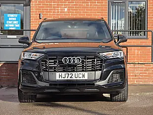 Used 2022 Audi Q7 Black Edition Black - Interior and Exterior details 8