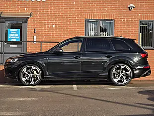 Used 2022 Audi Q7 Black Edition Black - Interior and Exterior details 9