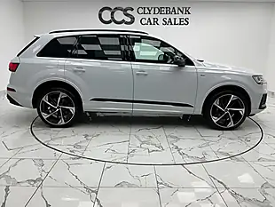 Used 2022 Audi Q7 Black Edition Glacier White - Interior and Exterior details 3