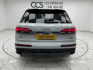 Used 2022 Audi Q7 Black Edition Glacier White - Interior and Exterior details 7