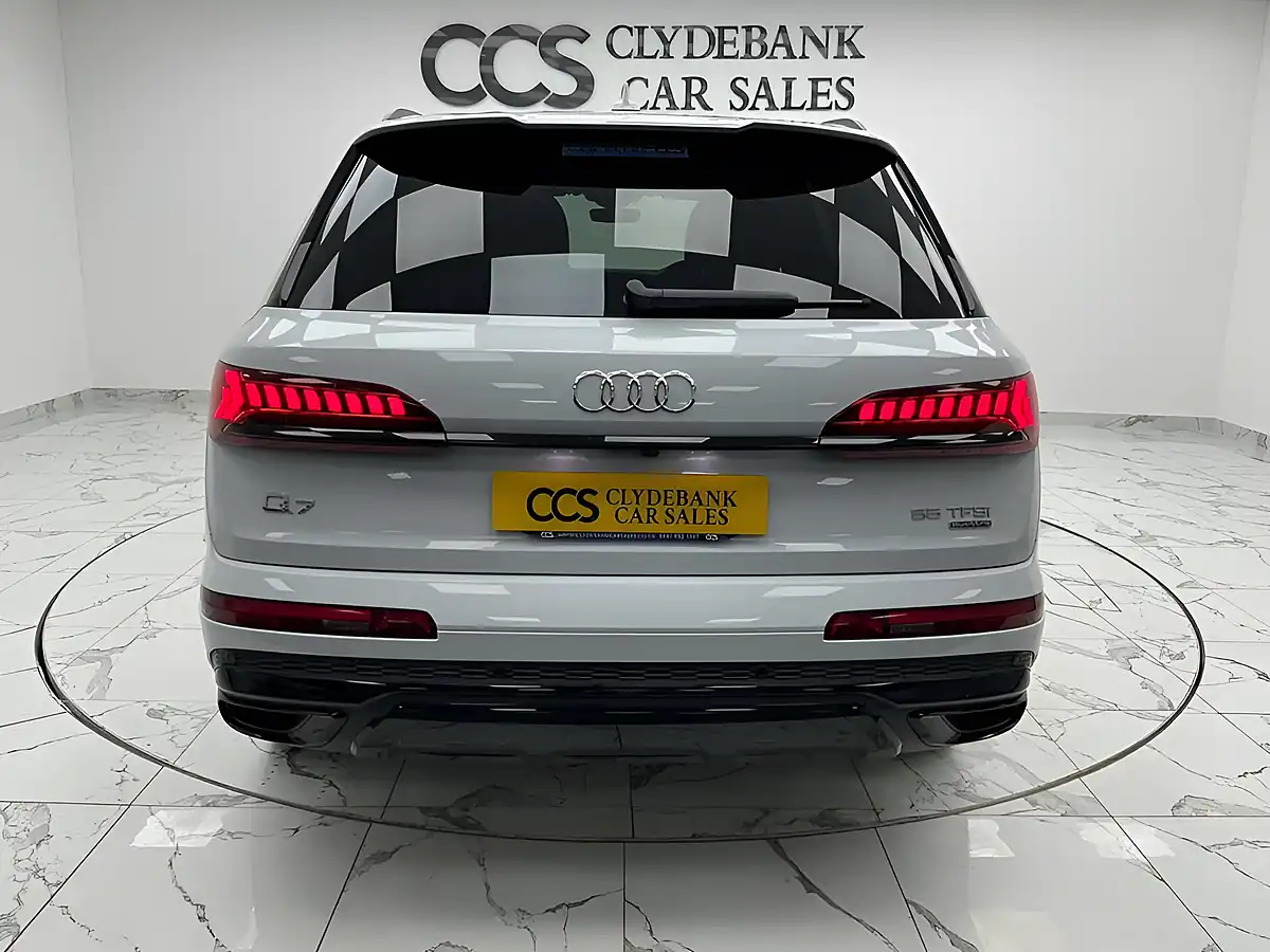Used 2022 Audi Q7 Black Edition Glacier White - Interior and Exterior details 7
