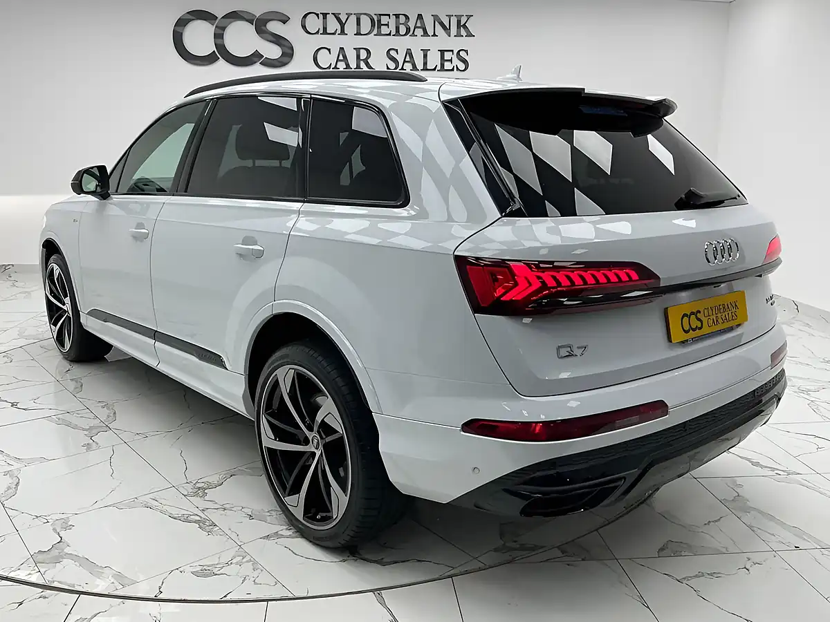 Used 2022 Audi Q7 Black Edition Glacier White - Interior and Exterior details 9