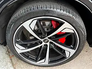 Used 2022 Audi Q7 Black Edition Mythos Black - Interior and Exterior details 20