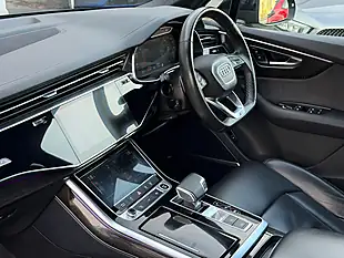 Used 2022 Audi Q7 Black Edition Mythos Black - Interior and Exterior details 4