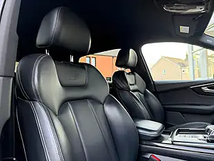 Used 2022 Audi Q7 Black Edition Mythos Black - Interior and Exterior details 8