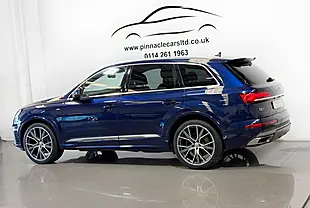 Used 2022 Audi Q7 S Line Navarra Blue - Interior and Exterior details 10