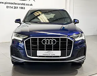 Used 2022 Audi Q7 S Line Navarra Blue - Interior and Exterior details 2