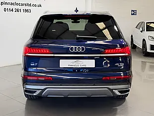 Used 2022 Audi Q7 S Line Navarra Blue - Interior and Exterior details 9