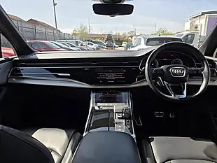 Used 2022 Audi Q7 S Line White - Interior and Exterior details 5