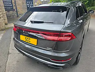 Used 2022 Audi Q8 Black Edition Daytona Grey - Interior and Exterior details 11