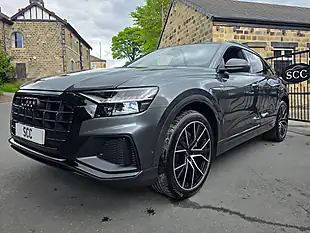 Used 2022 Audi Q8 Black Edition Daytona Grey - Interior and Exterior details 4